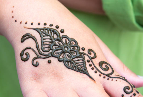 Symbolic Elements Mehndi  Simple Mehndi Designs