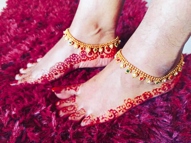 Anklet & Toe Trail  Simple Mehndi Designs