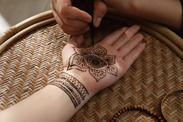 Minimal Henna Rings  Simple Mehndi Designs